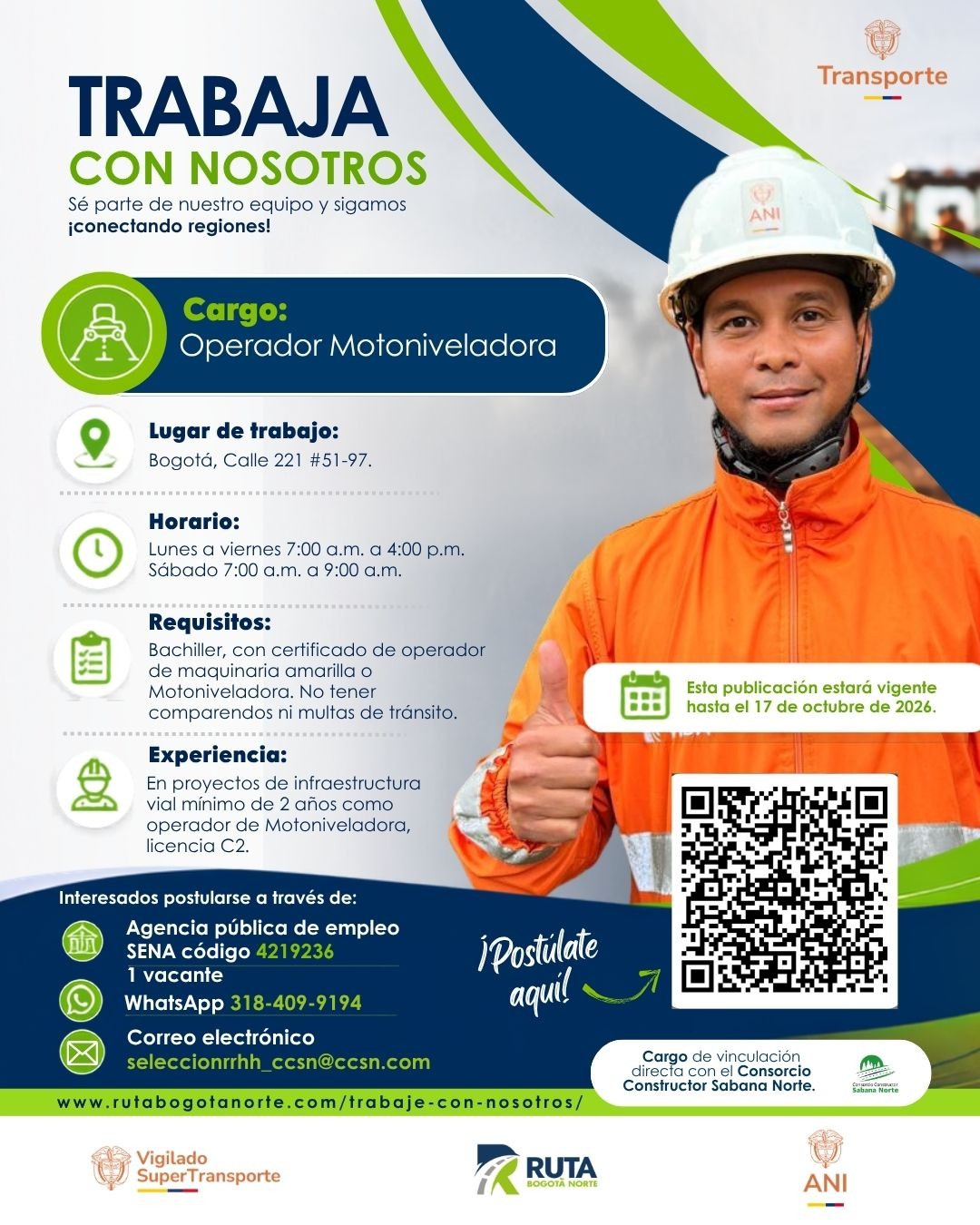 op motoniveladora
